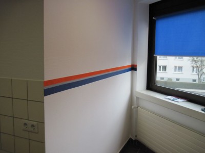 update 14.02.2012: neue Bilder Umbau der Teeküche zum Büro schreitet voran